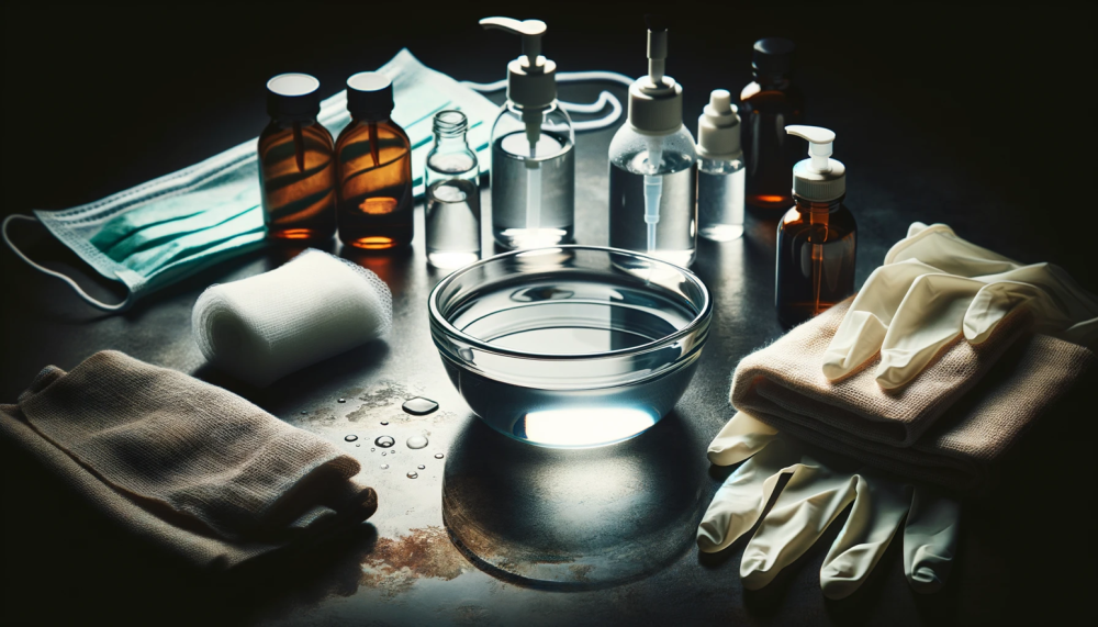 تنظيف الجرح