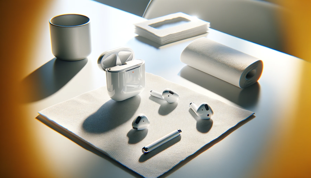 تنظيف الايربودز