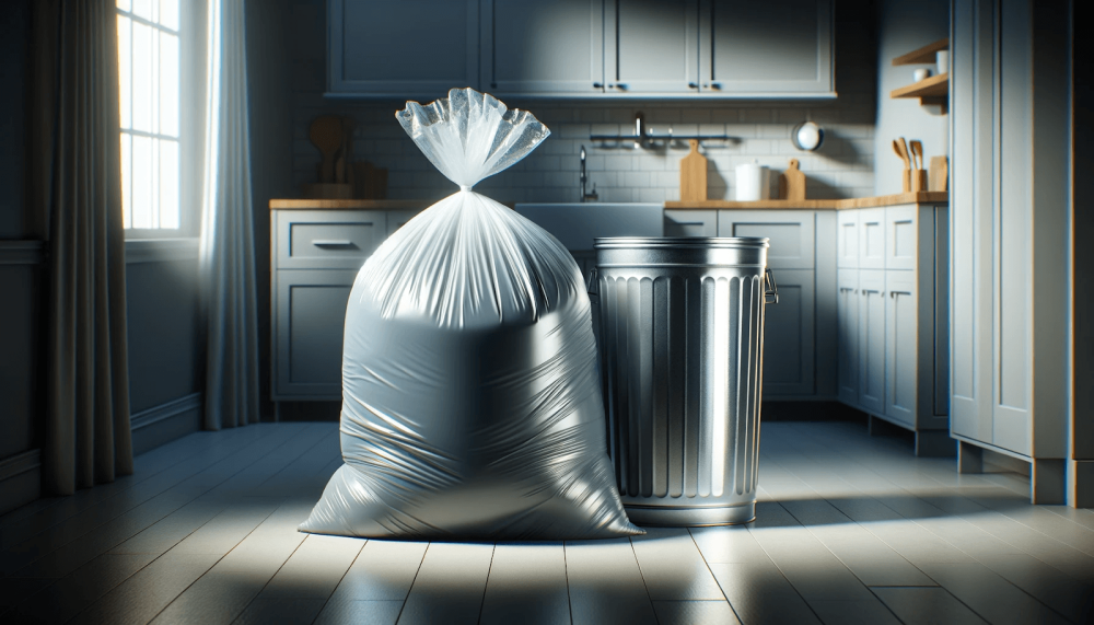 أكياس نفايات بلاستيك