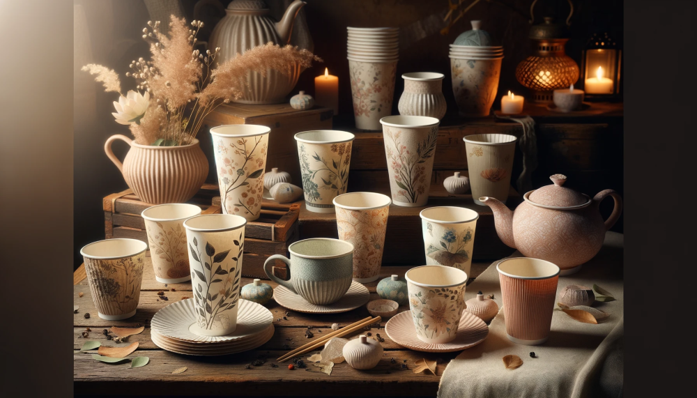 كاسات شاي ورق من قصة: الاختيار الأمثل لتجربة شاي رائعة