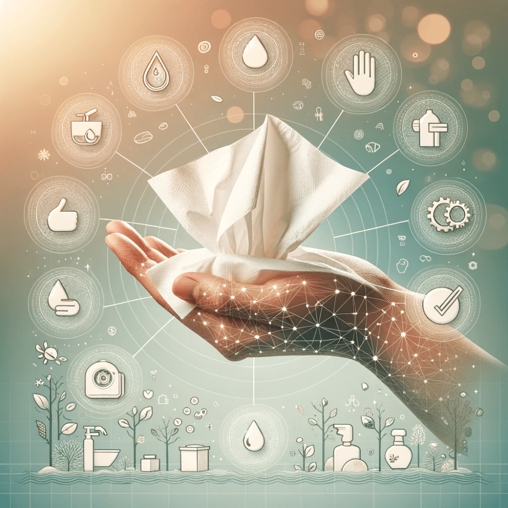 رحلة في عالم المناديل: من نظافة الوجه إلى تنظيف الأسطح