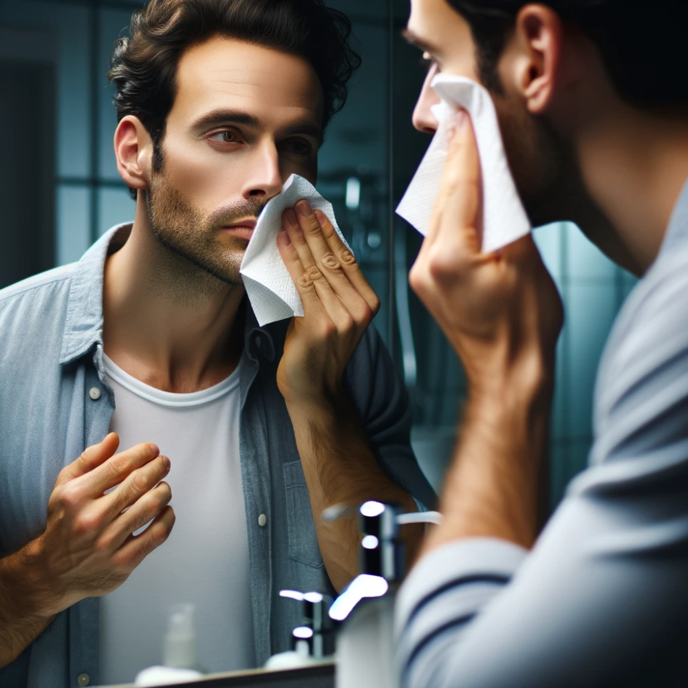 المناديل الورقية الصديقة للبشرة