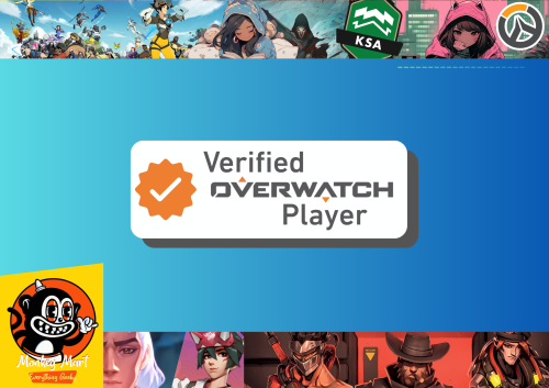 ستيكر لاعب اوفرواتش موثق - Verified Overwatch Play...