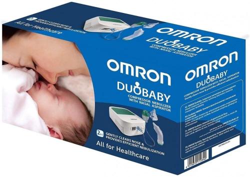 اومرون جهاز بخار للاطفال مع منظف للانف DUO BABY 2x...