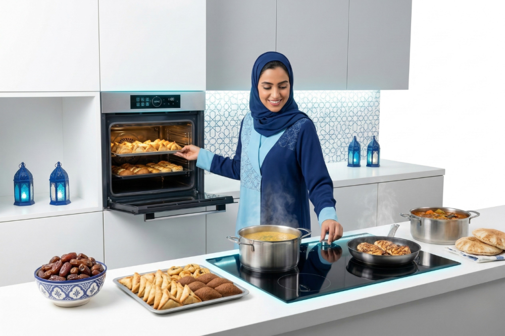 5 نصائح ذهبية لاستخدام الأفران والسطحيات المدمجة في تحضير فطور وسحور ر