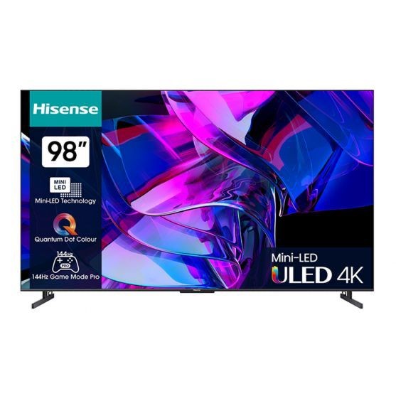 شاشة هايسنس 98 بوصة 4K سمارت MiniLED