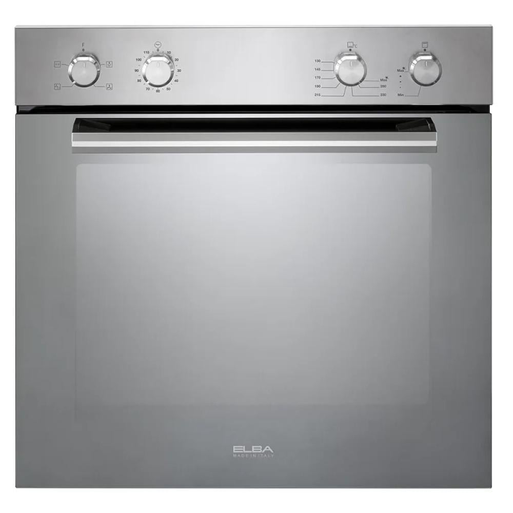 فرن البا بلت إن غاز 60 سم – 10 وظائف مع شواية دوارة ومروحة توزيع حرارة – 65 لتر – إيطالي