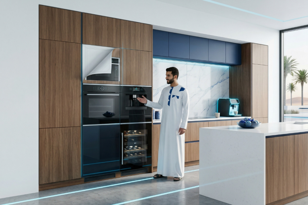 لماذا يتجه المصممون في السعودية لاعتماد الأجهزة المدمجة (Built-in) بال