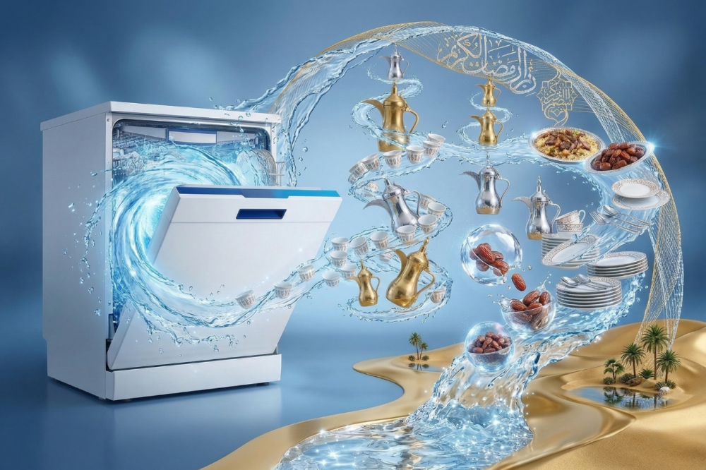 معايير اختيار غسالة الصحون التي تتحمل ضغط مواعين عزائم رمضان الكبيرة ف