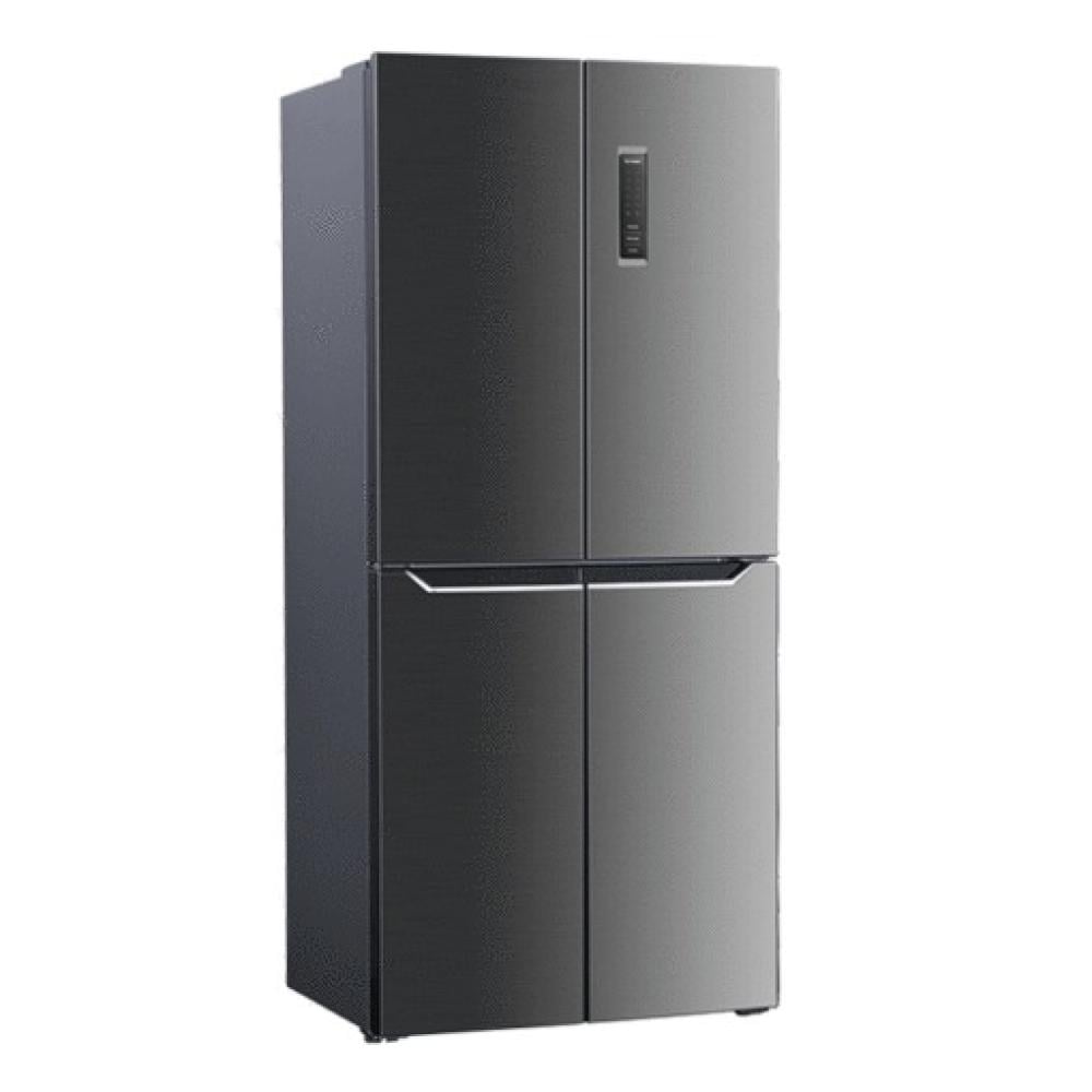 ثلاجة جي في سي برو دولابي 4 ابواب 18.1 قدم سلفر