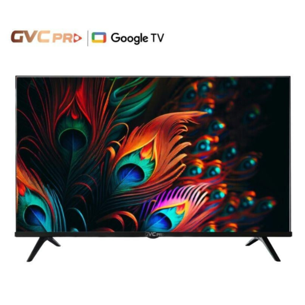 شاشة GVC Pro 70 بوصة 4K سمارت، Google TV بإطار نحيف، ريموت صوتي، ريسيفر داخلي