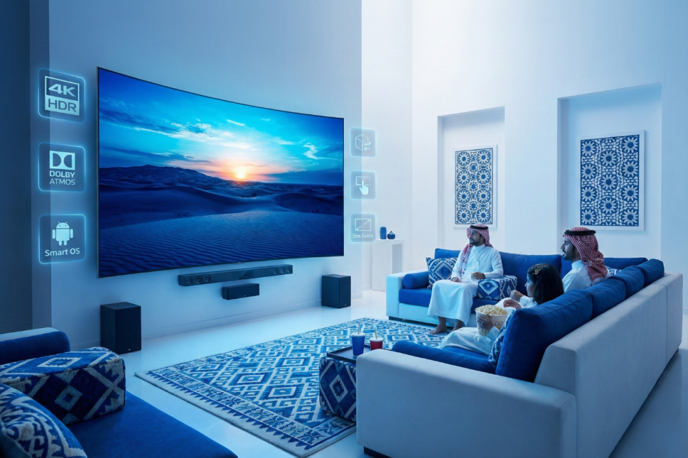 معايير اختيار شاشة التلفزيون الذكية للاستمتاع بتجربة سينمائية داخل منز