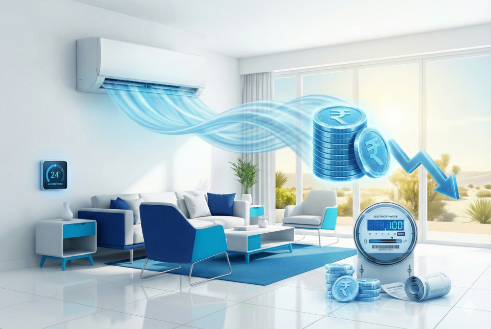 5 نصائح ذهبية لخفض فاتورة الكهرباء مع المكيفات الحديثة الموفرة للطاقة
