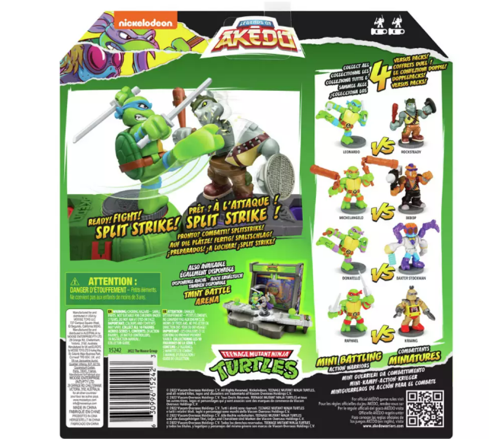 أكيدو - سلاحف النينجا ضد مايكل أنجلو