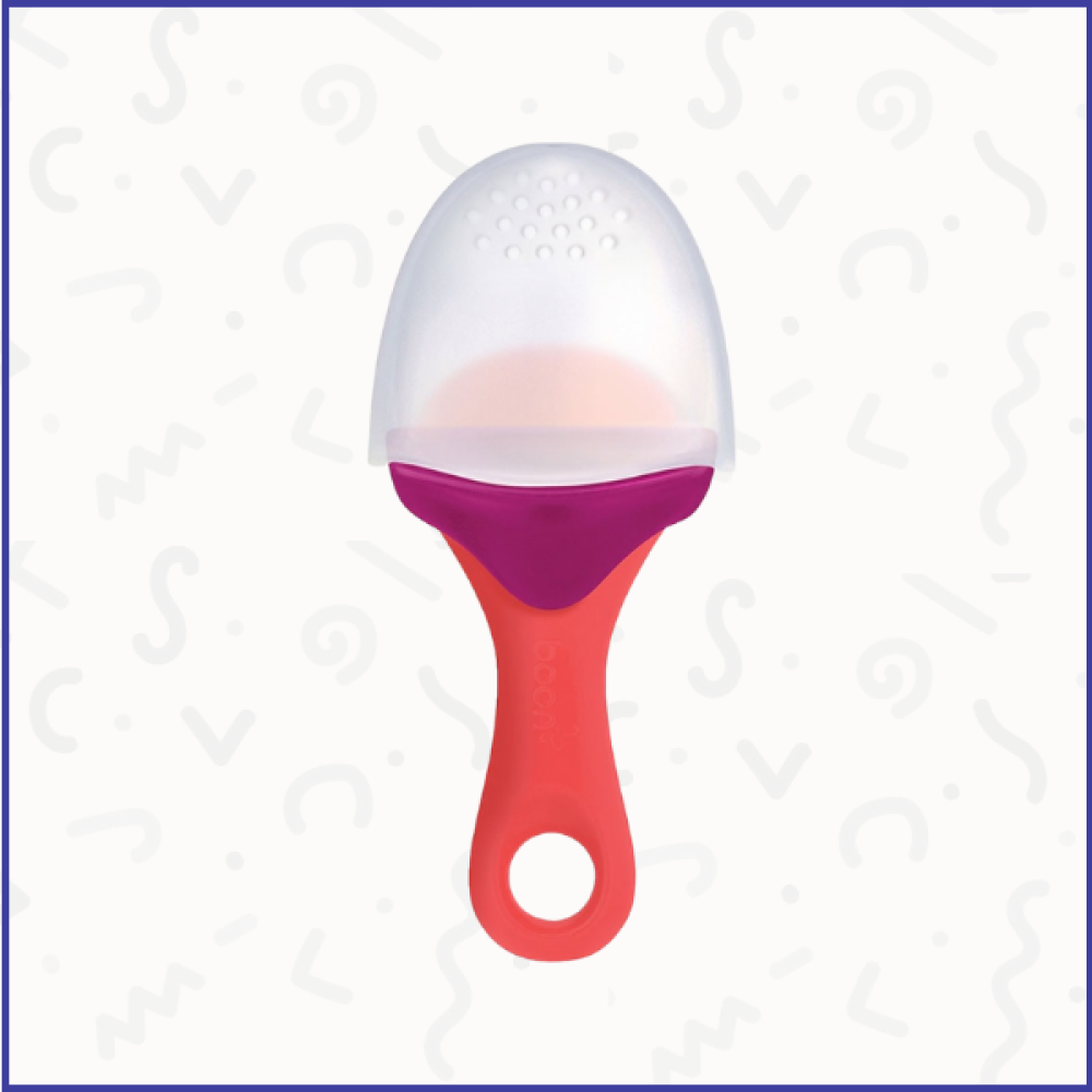 Boon Pulp Silicone Feeder Magenta/Pink Mummy Station