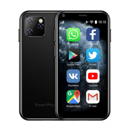 هاتف صغير : آيفون لون أسود-iPhone mini