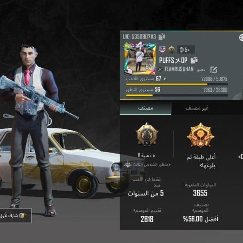 أفضل حسابات ببجي للبيع في السعودية: احصل على مستوى عالي وأسلحة قوية - مقدمة