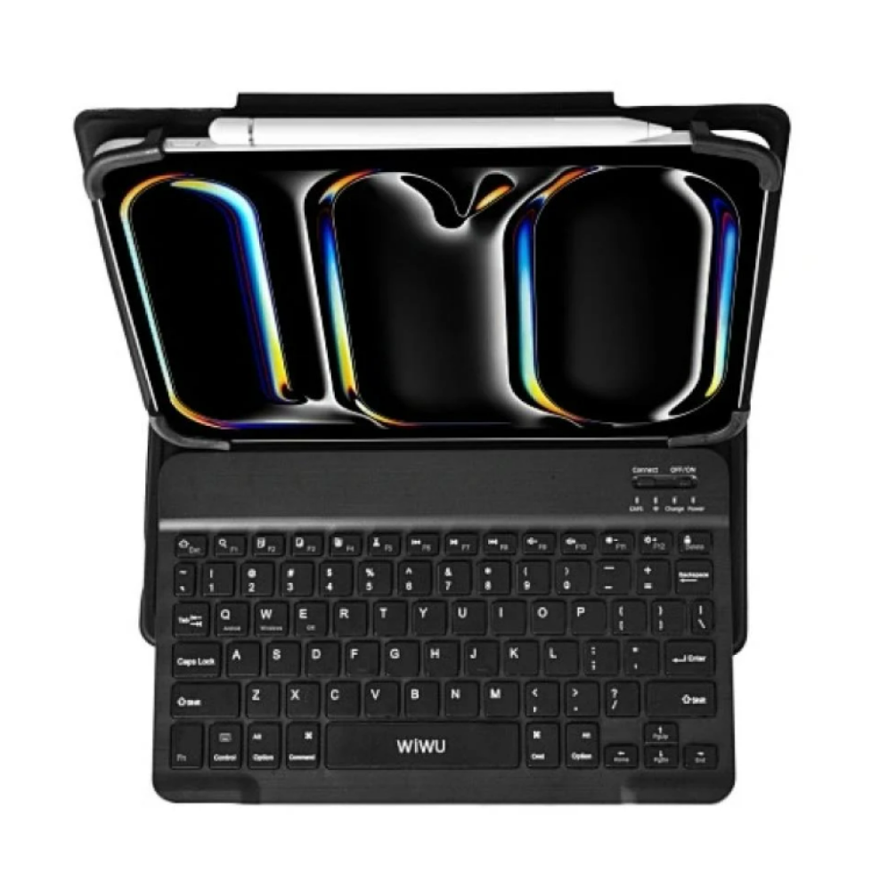 ويوو - لوحة مفاتيح لأجهزة التابلت بالغة العربية والانجليزية - 9 & 11 انش - اسود