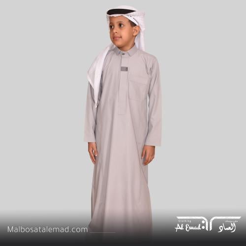ثوب شبابي - ثوب شبابي رمادي للأطفال