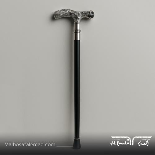 عصا فضيه مشي فاخرة من Laguna