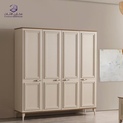 دولاب ملابس 4 أبواب (مجموعة رؤية)