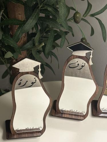 توزيعات مرايا تخرج بالاسم