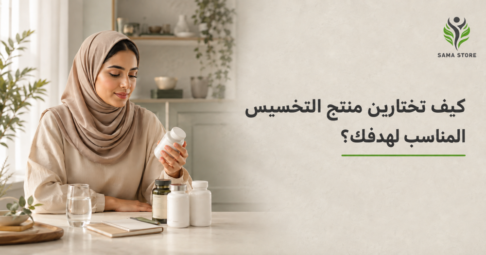 كيف أختار منتج التخسيس المناسب حسب الهدف من سما ستور