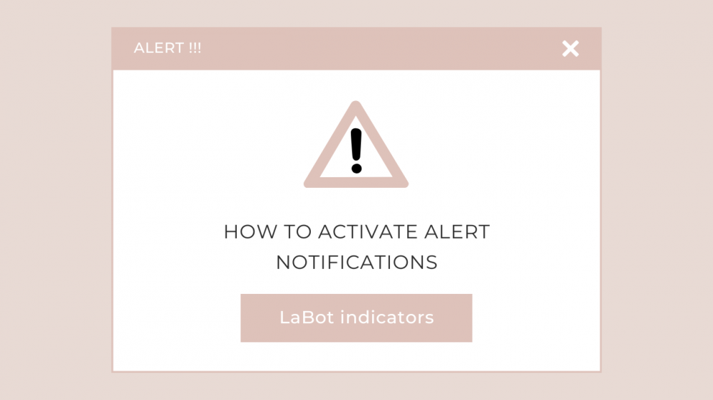 How to activate alerts for advanced LaBute indicators