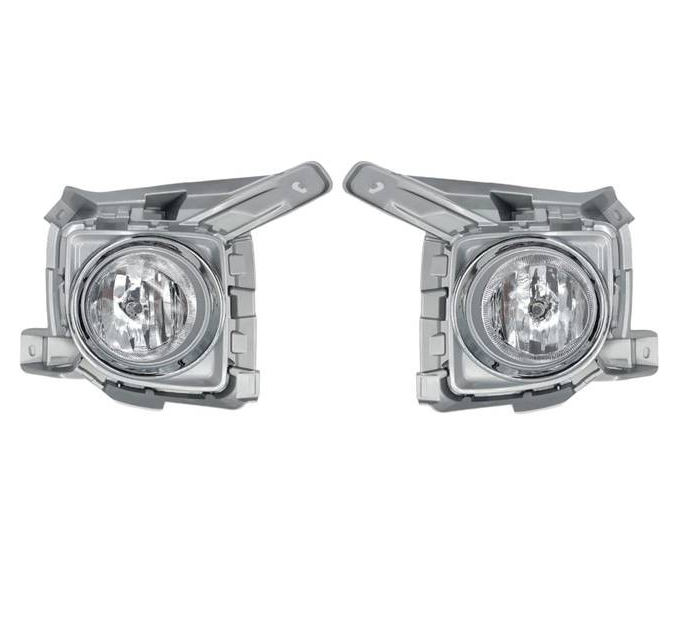 طقم كشاف ضباب تويوتا لاندكروزر 2012-2015 - فضي