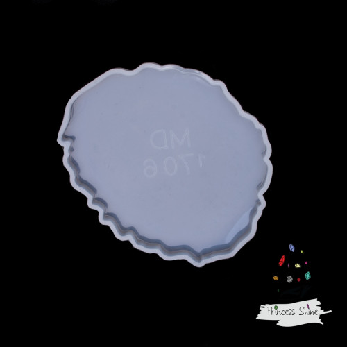 339 - قالب سيليكون ابيض ( كوستر )