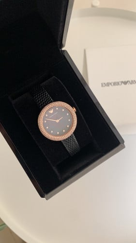 Emporio Armani rose gold