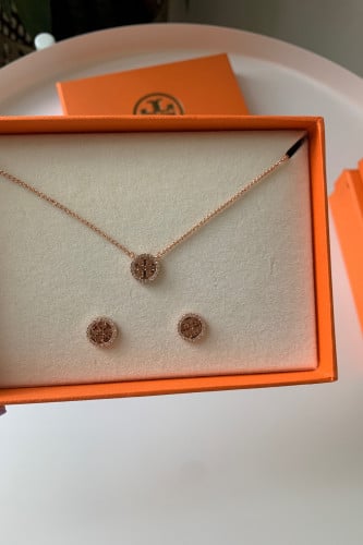 Tory Burch سلسال + حلق