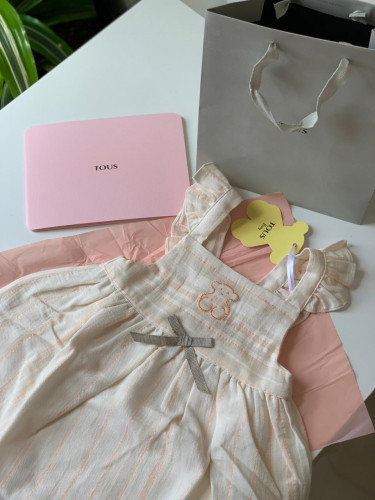 فستان مقاس 6-12شهر