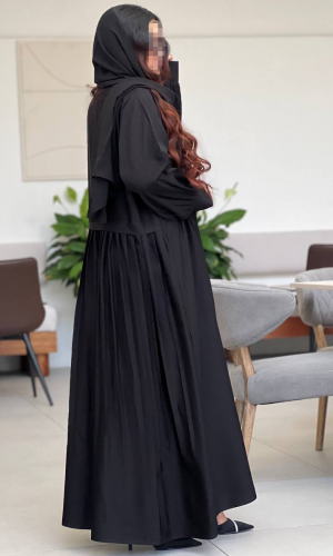 عباية كتف كسرات من الخلف ايف ستايل