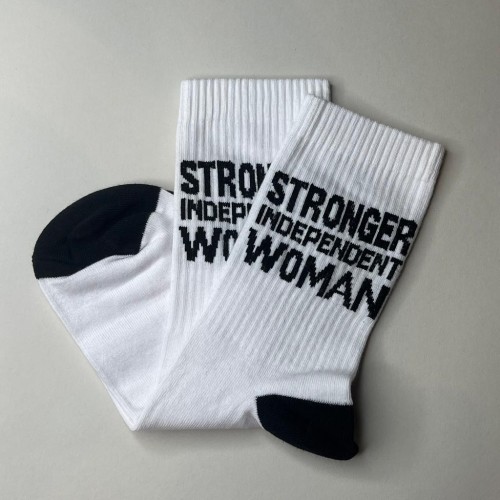 strong independent women sock