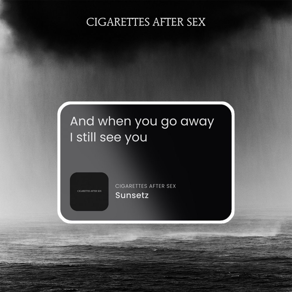 CIGARETTES AFTER SEX | Sunsetz - ستيكرز بلس➕