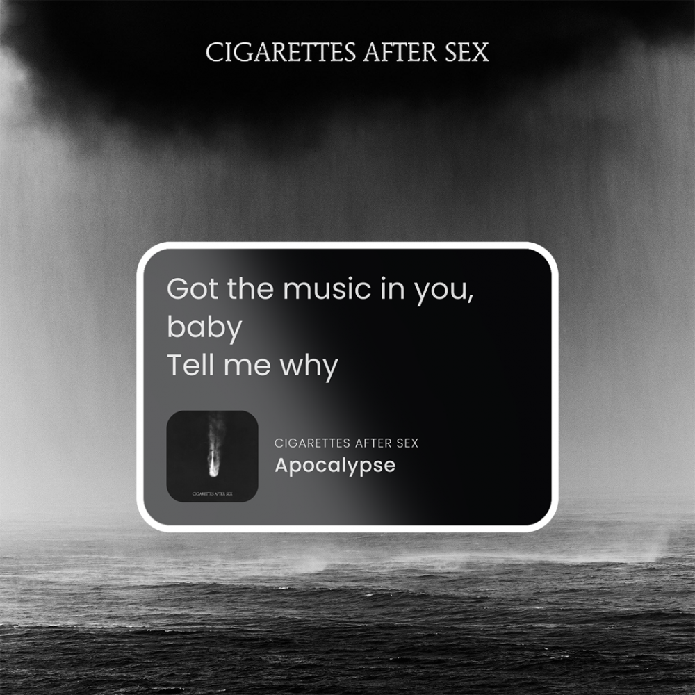 CIGARETTES AFTER SEX | apocalypse - ستيكرز بلس➕