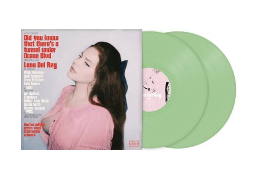 Lana Del Rey Tunnel Under Ocean Blvd Indie Green V...