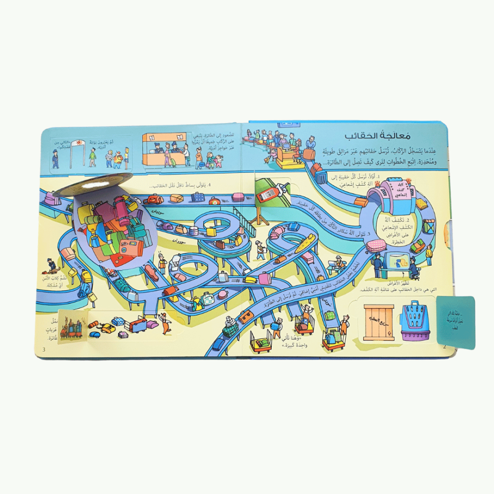 انظر داخل المطار