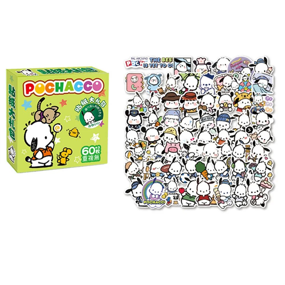 60Pcs Pochacco B