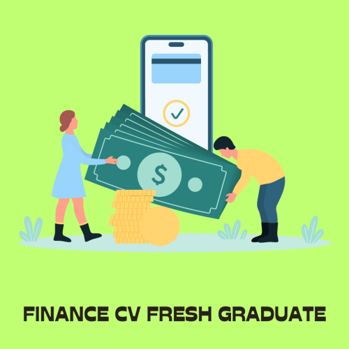 Finance CV fresh graduate