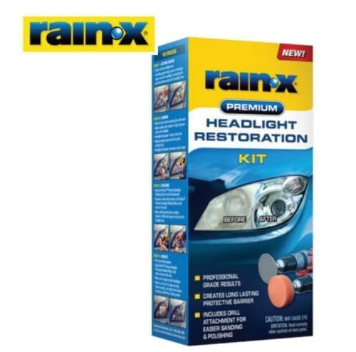 طقم ترميم المصابيح الأمامية من Rain-X® Premium