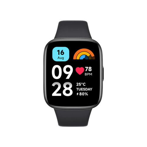 Xiaomi - ساعة Redmi Watch3 Active الذكية - أسود