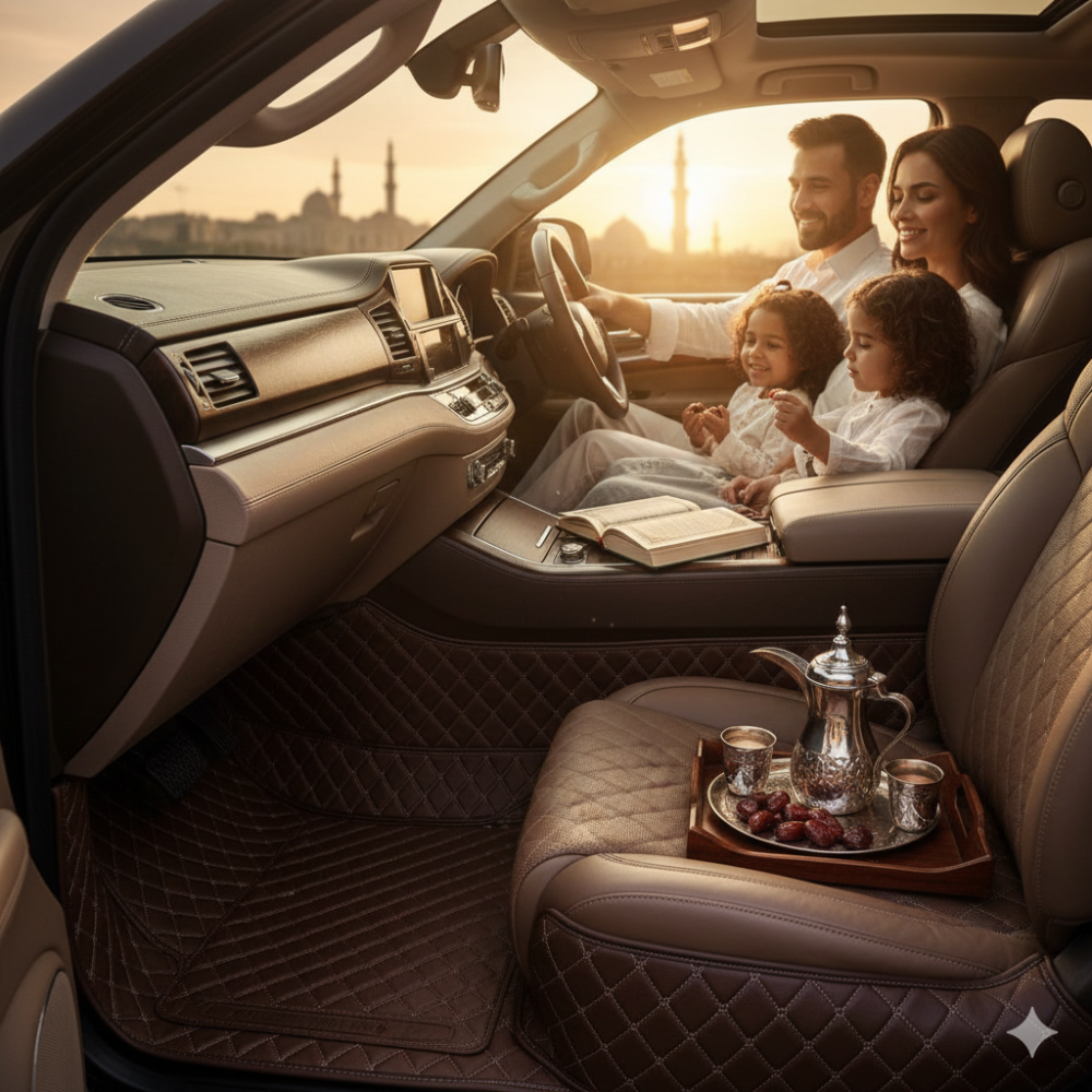 فرش أرضيات السيارة