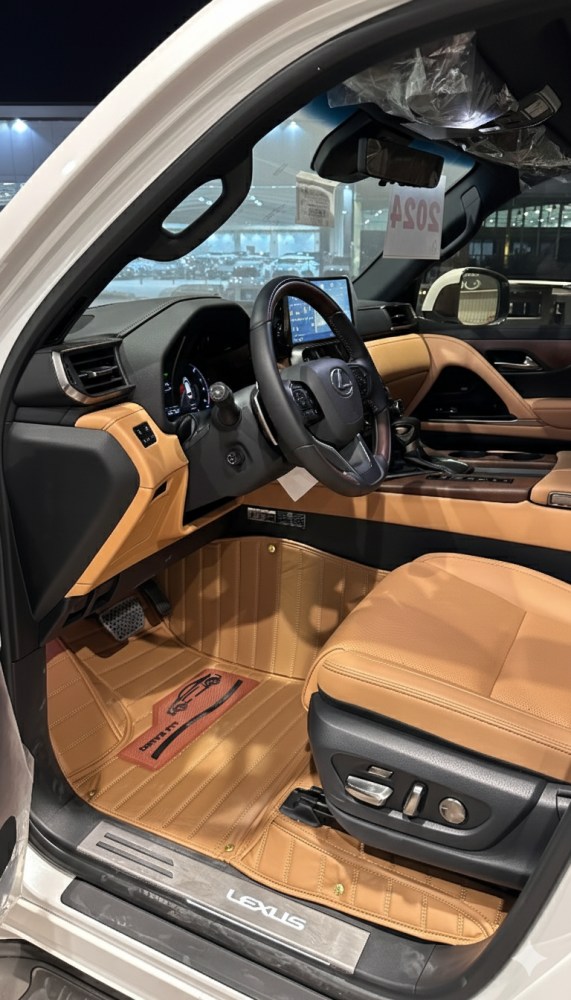 أرضيات جلد للسيارات