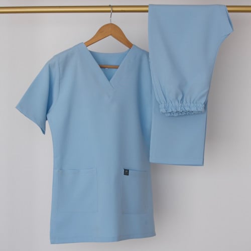 طقم سكرب بشعارنا الخاص Scrub kit with our own logo
