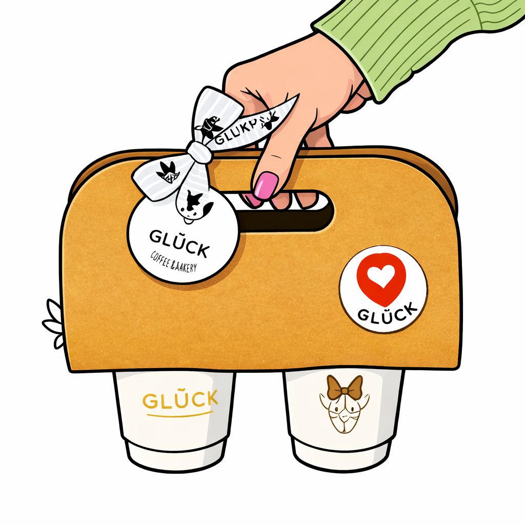 اكواب مع كيك