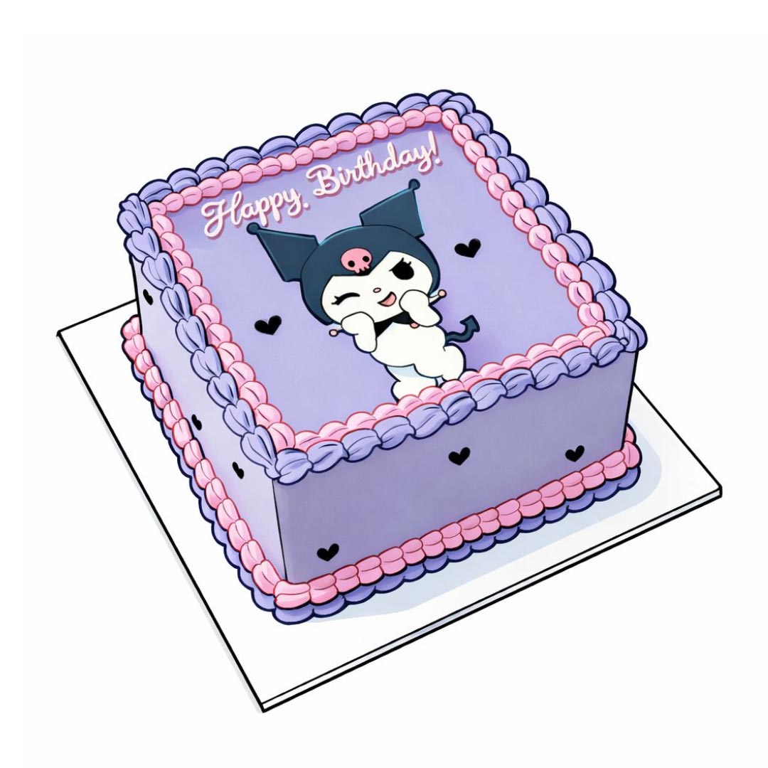 Cartoon character cake