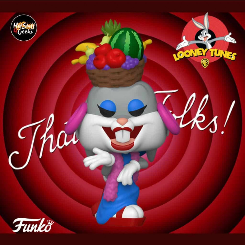 bugs bunny in fruit hat