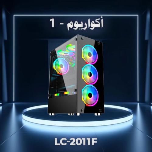 كيس بي سي قيمنق LC-2011F (اكواريوم - 1) اللون أسود...